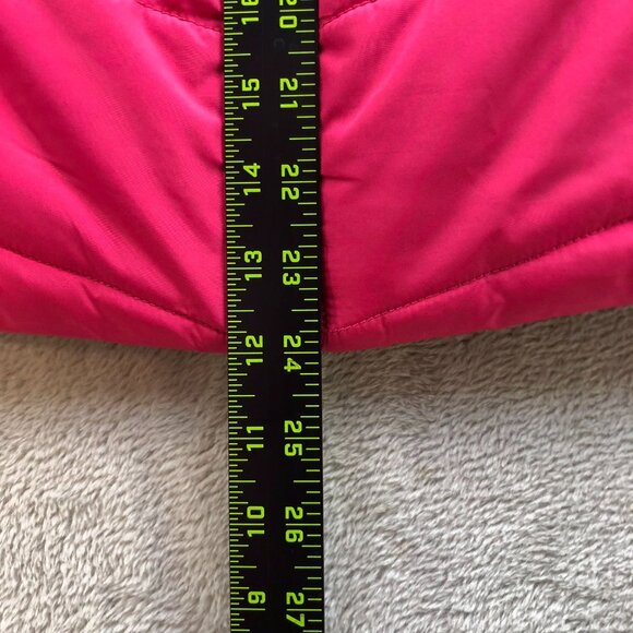 Aeropostale Women's Quilted Puffer Vest XL Red Sleeveless Zip-Up - Picture 5 of 10